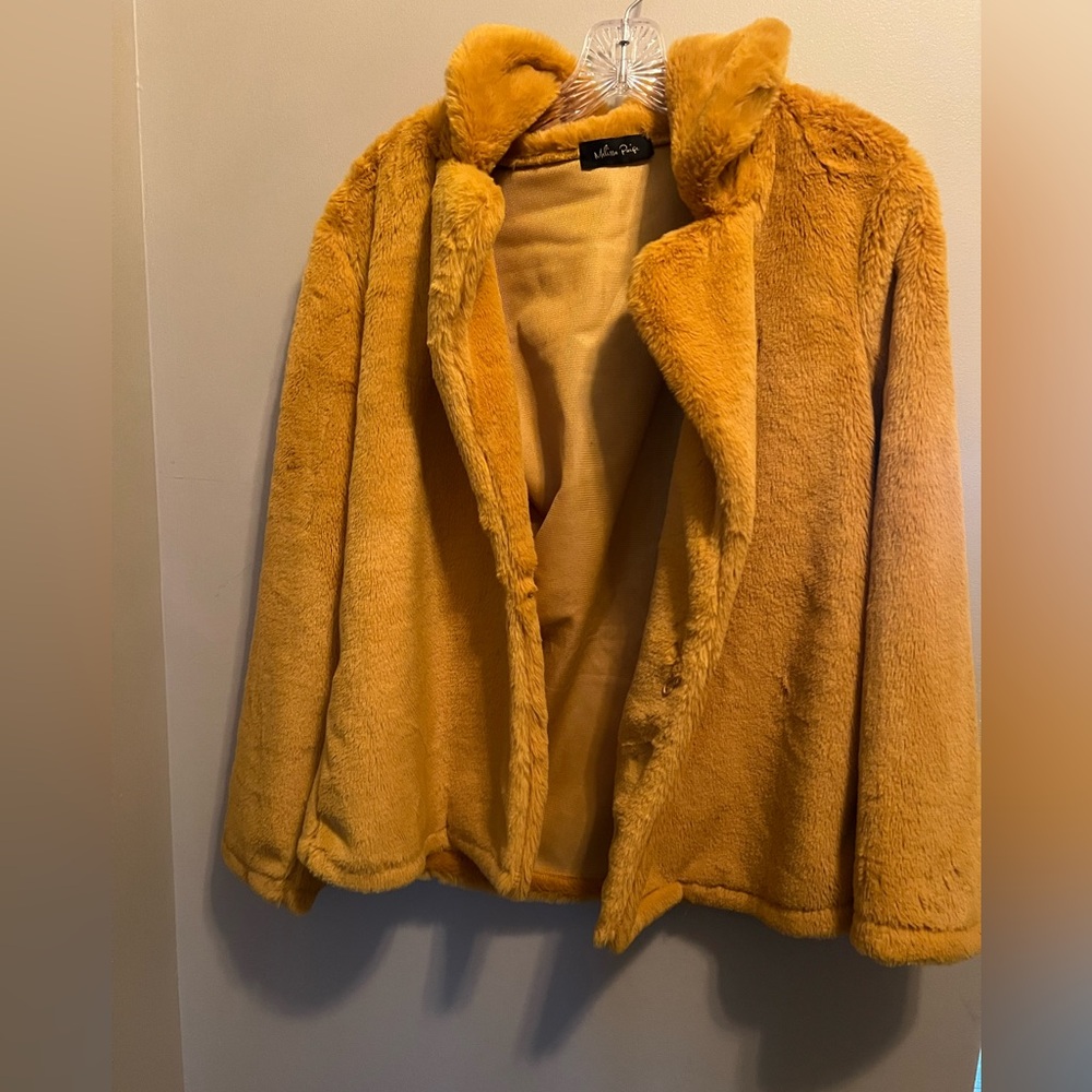 Melissa Paige Golden Teddy Jacket